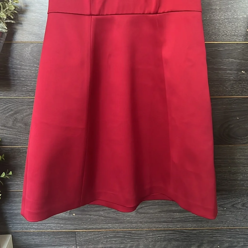 Express V Neck Satin Mini Cocktail Dress Sz 2 - Picture 4 of 9